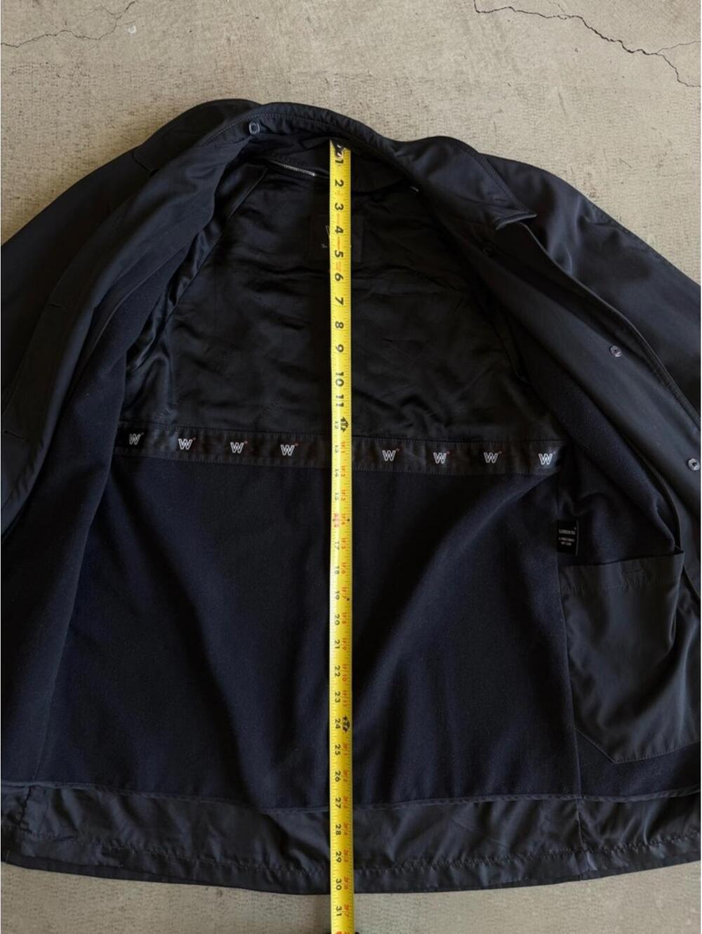 London Fog / Midweight Trench Coat / black - Picture 8 of 13